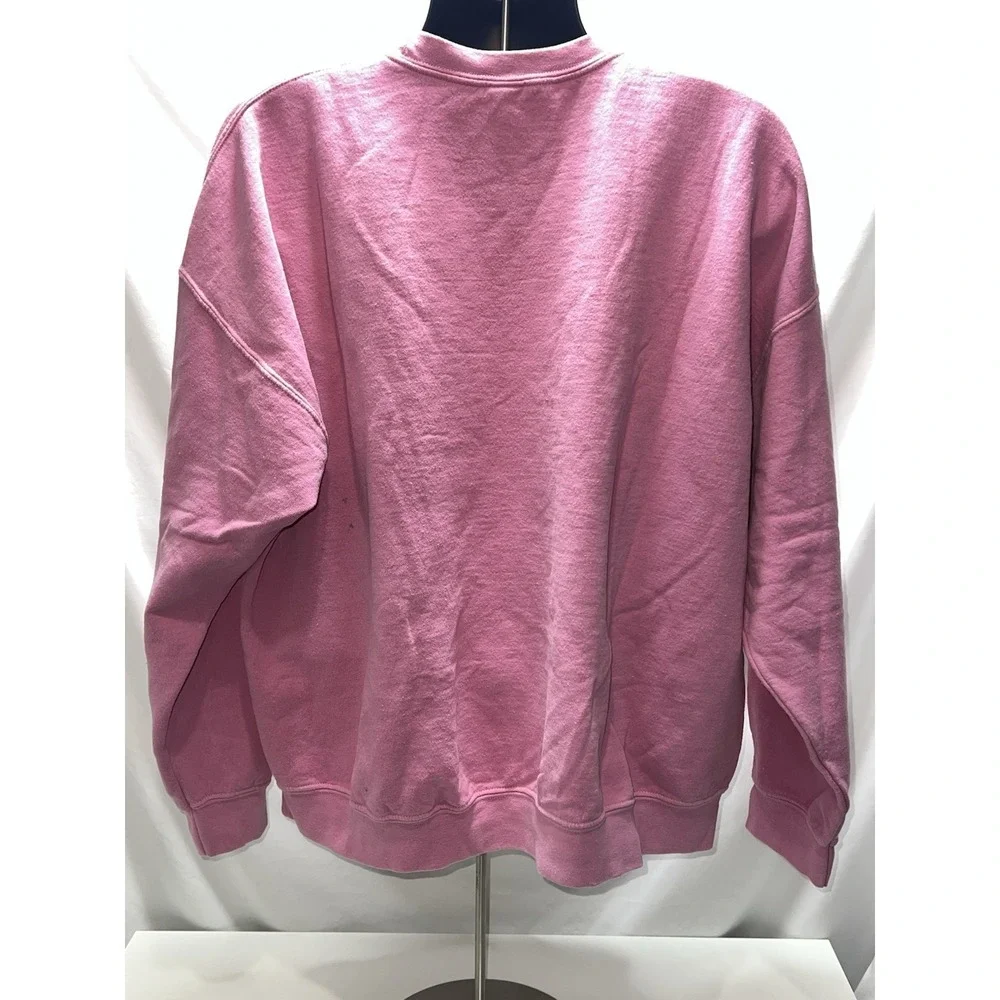 Pink Strawberry Shortcake Berry Christmas Sweatshirt Oversized 2XL Gildan - Picture 6 of 15